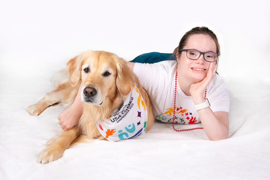 Meet Champ: the Golden Retriever Therapy Dog Bringing Healing Paws to 2026 Special Olympics USA Games Mascot Role Meet Champ: the Golden Retriever Therapy Dog Bringing Healing Paws to 2026 Special Olympics USA Games Mascot Role